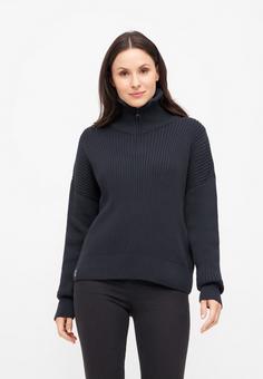 Rückansicht von Derbe Matrosenplünn Strickpullover Damen navy