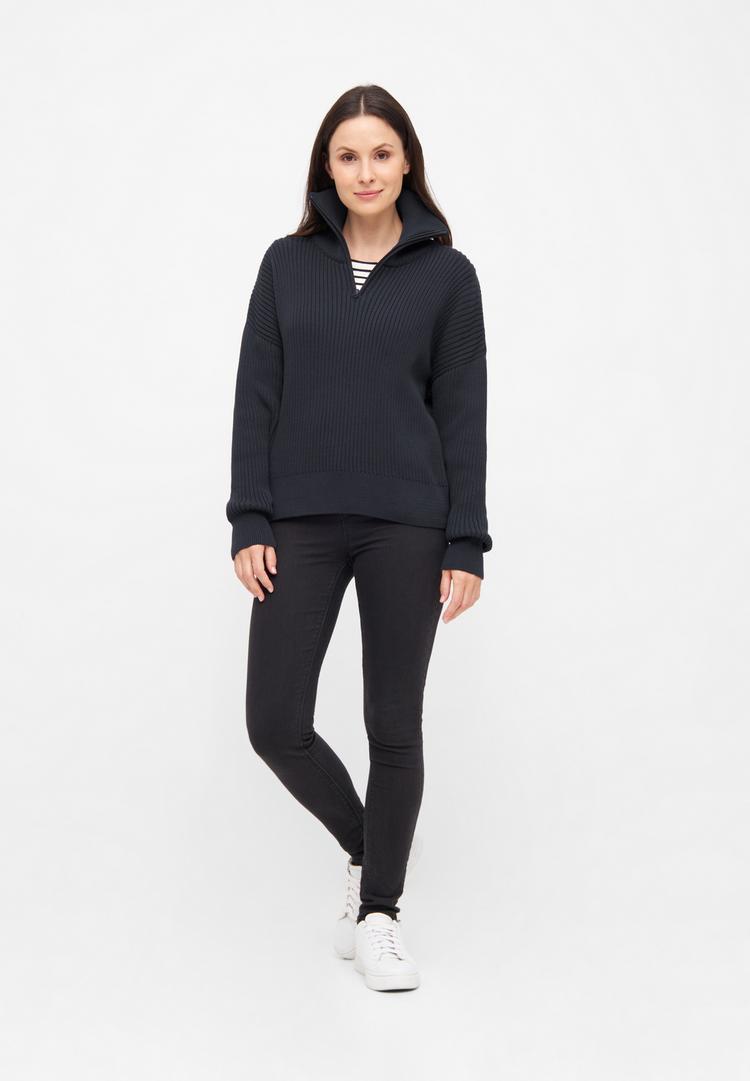 Derbe Derbe Matrosenpl&uuml;nn Strickpullover Damen - navy - 1 | SportScheck