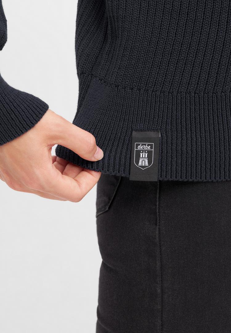 Derbe Derbe Matrosenpl&uuml;nn Strickpullover Damen - navy - 0 | SportScheck