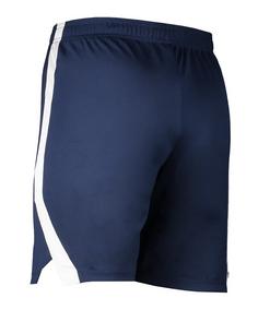 Rückansicht von Nike Dri-FIT Knit Short Fußballshorts Herren blauweiss