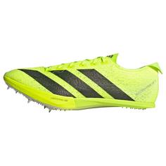 adidas Adizero Prime SP 3 Strung Spike-Schuh Laufschuhe Lucid Lemon / Core Black / Halo Silver