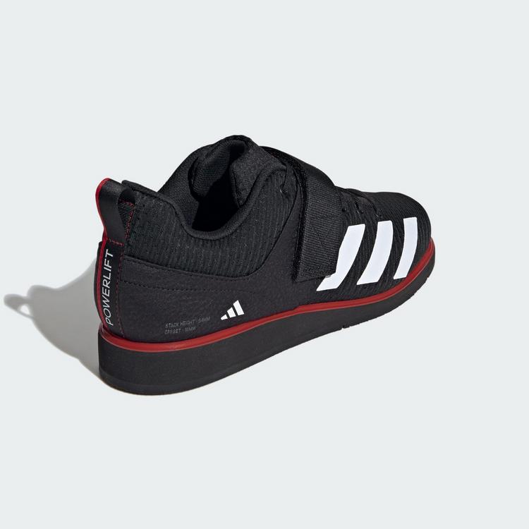 adidas adidas Powerlift 5 Gewichtheberschuh Fitnessschuhe - Core Black / Cloud White / Pure Ruby - 4 | SportScheck