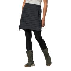 Rückansicht von Jack Wolfskin ICEGUARD SKIRT Outdoorrock Damen phantom