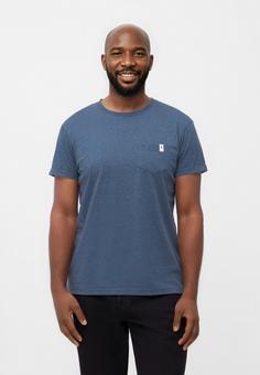 Rückansicht von NIKIN TreeShirt Pocket T-Shirt Navy Mel