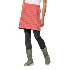 Rückansicht von Jack Wolfskin ICEGUARD SKIRT Outdoorrock Damen red coral