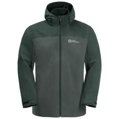 Jack Wolfskin TAUBENBERG 3IN1 JKT M Doppeljacke Herren slate green