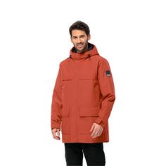 Rückansicht von Jack Wolfskin WINTERLAGER PARKA M Parka Herren intense rust