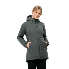 Rückansicht von Jack Wolfskin STIRNBERG INS JKT W Parka Damen slate green