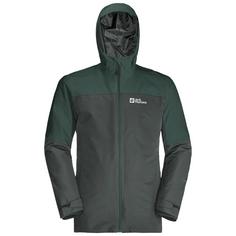 Jack Wolfskin GLAABACH 3IN1 JKT M Doppeljacke Herren slate green