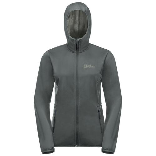 Jack Wolfskin WINDHAIN HOODY W Softshelljacke Damen