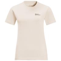 Jack Wolfskin ESSENTIAL T W Funktionsshirt Damen - panna cotta