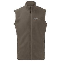 Jack Wolfskin WALDSTEIG FZ VEST M Fleeceweste Herren cold coffee / cold coffee