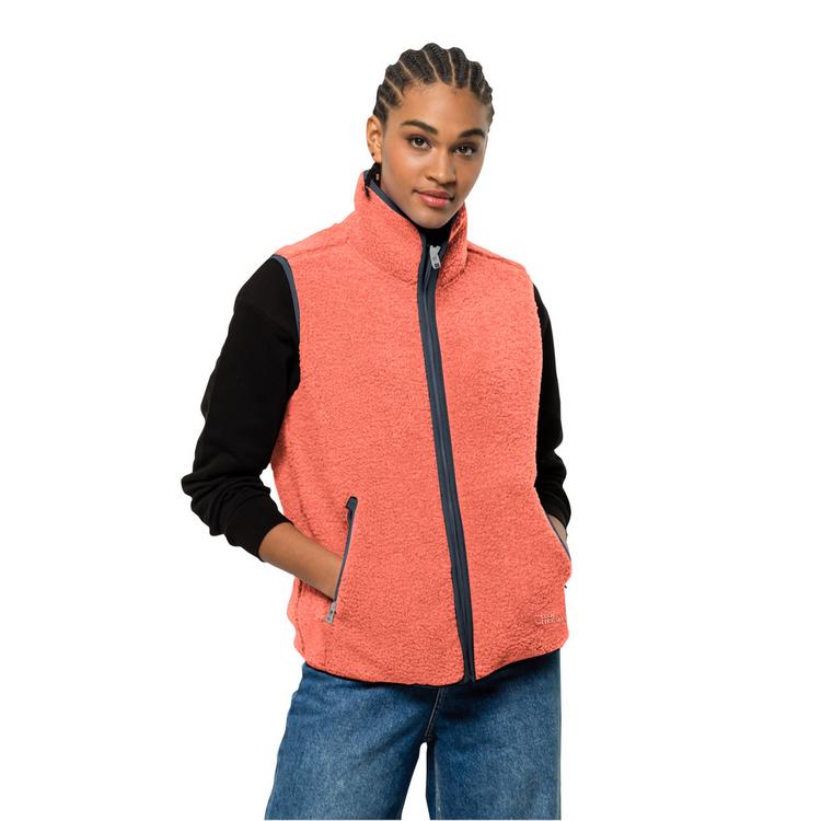 Jack Wolfskin Jack Wolfskin HIGH CURL VEST W Outdoorweste Damen - warm amber - 0 | SportScheck