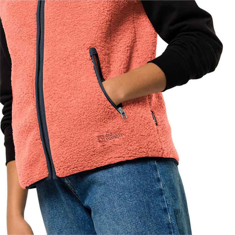 Jack Wolfskin Jack Wolfskin HIGH CURL VEST W Outdoorweste Damen - warm amber - 2 | SportScheck