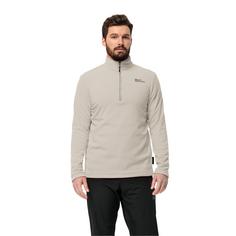 Rückansicht von Jack Wolfskin TAUNUS HZ M Fleecepullover Herren seal