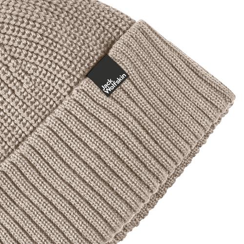 Rückansicht von Jack Wolfskin SCHWANSEE BEANIE W Stirnband Damen panna cotta