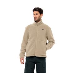 Rückansicht von Jack Wolfskin FELSLICHT JKT M Fleecejacke Herren anis