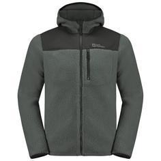 Jack Wolfskin KAMMWEG PILE FZ M Fleecejacke Herren slate green