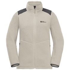 Jack Wolfskin KAMMWEG PILE FZ W Fleecejacke Damen seal