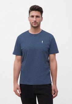 Rückansicht von NIKIN TreeShirt T-Shirt Navy Mel