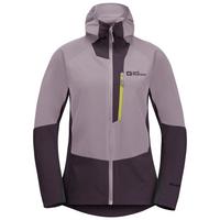 Jack Wolfskin ALPSPITZE HOODY W Softshelljacke Damen - wild blossom