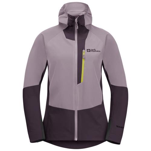 Jack Wolfskin ALPSPITZE HOODY W Softshelljacke Damen