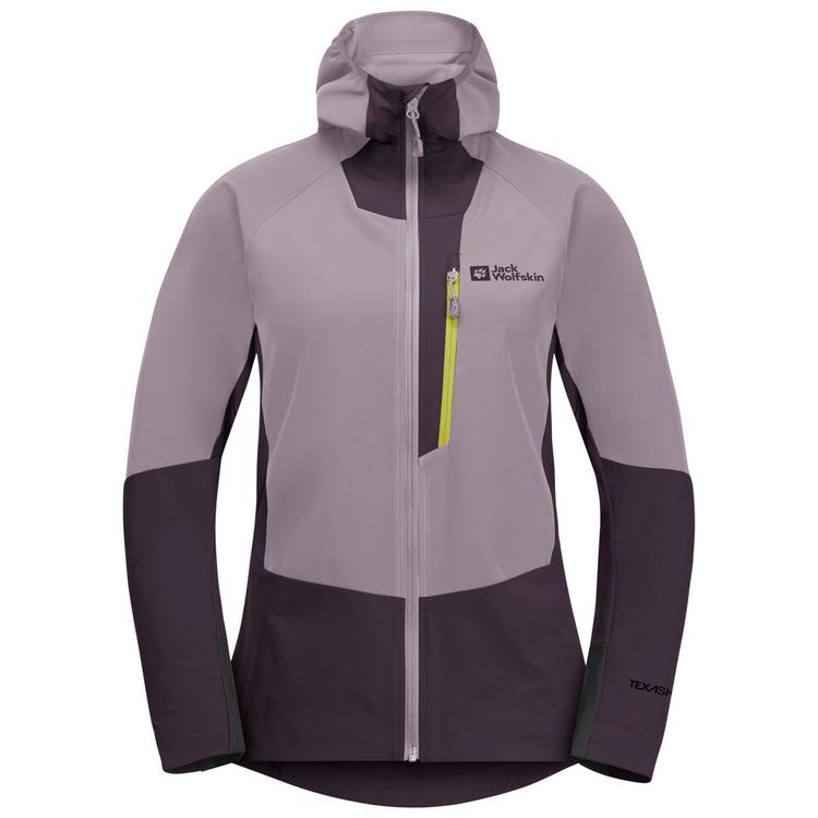 Jack Wolfskin Jack Wolfskin ALPSPITZE HOODY W Softshelljacke Damen - wild blossom - 0 | SportScheck