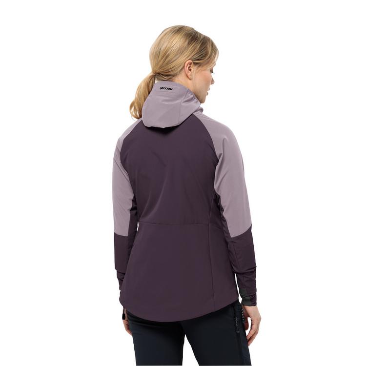 Jack Wolfskin Jack Wolfskin ALPSPITZE HOODY W Softshelljacke Damen - wild blossom - 1 | SportScheck