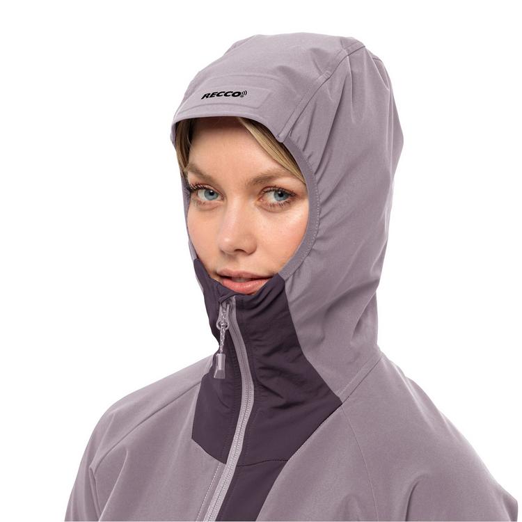 Jack Wolfskin Jack Wolfskin ALPSPITZE HOODY W Softshelljacke Damen - wild blossom - 3 | SportScheck