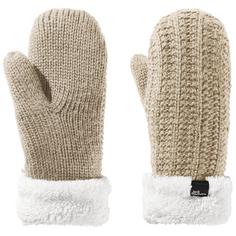 Jack Wolfskin HIGHLOFT KNIT MITTEN W Outdoorhandschuhe Damen anis