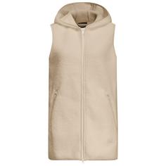 Jack Wolfskin HIGH CURL LONG VEST W Outdoorweste Damen anis