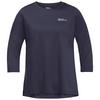 Jack Wolfskin CROSSTRAIL 3/4 T W Funktionsshirt Damen - graphite