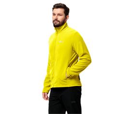 Rückansicht von Jack Wolfskin TAUNUS FZ M Fleecejacke Herren firefly