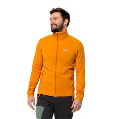 Rückansicht von Jack Wolfskin BAISELBERG FZ M Fleecejacke Herren safflower