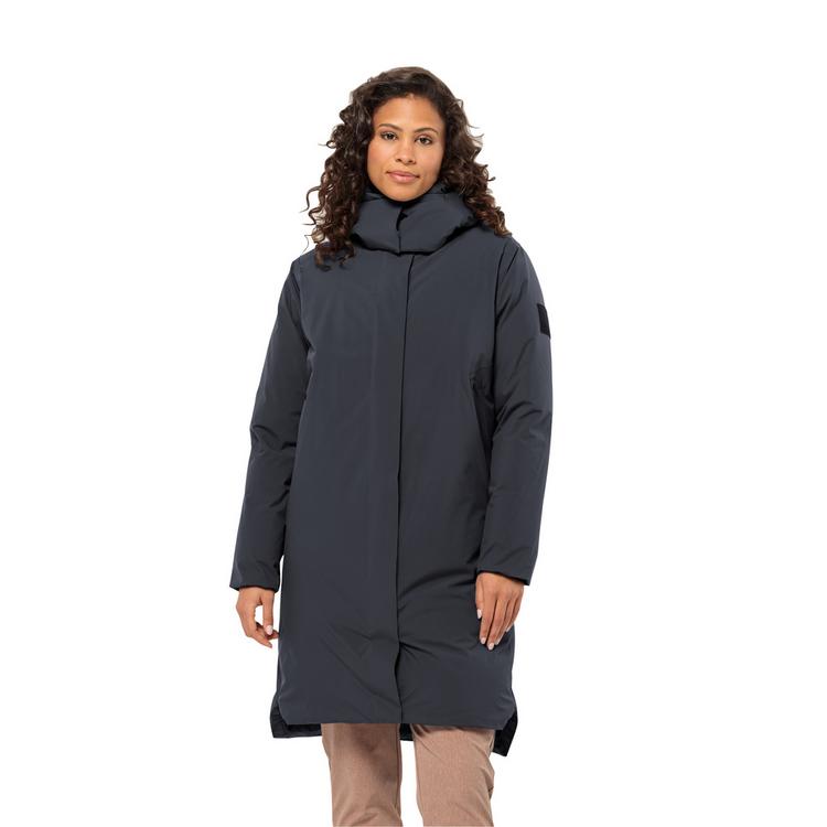 Jack Wolfskin Jack Wolfskin LUISENPLATZ COAT W Daunenmantel Damen - dark navy - 0 | SportScheck