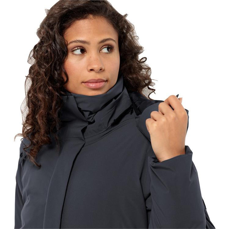 Jack Wolfskin Jack Wolfskin LUISENPLATZ COAT W Daunenmantel Damen - dark navy - 3 | SportScheck