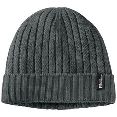 Jack Wolfskin RIB KNIT BEANIE Stirnband slate green