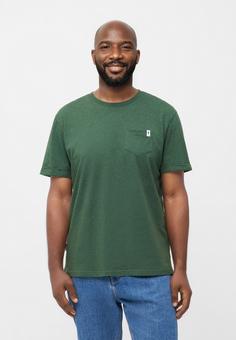 Rückansicht von NIKIN TreeShirt Pocket T-Shirt Olive Mel