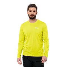 Rückansicht von Jack Wolfskin SKY THERMAL L/S M Funktionsshirt Herren firefly