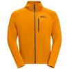 Jack Wolfskin KOLBENBERG HOODED FZ M Fleecejacke Herren - safflower