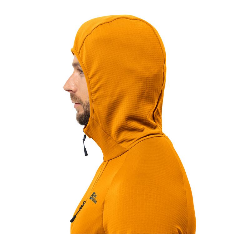 Jack Wolfskin Jack Wolfskin KOLBENBERG HOODED FZ M Fleecejacke Herren - safflower - 2 | SportScheck