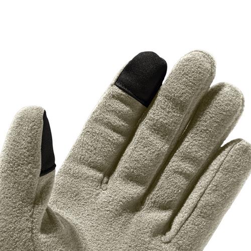 Rückansicht von Jack Wolfskin REAL STUFF GLOVE Handschuhe seal