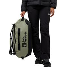 Rückansicht von Jack Wolfskin ALL-IN DUFFLE 35 Reisetasche mint leaf