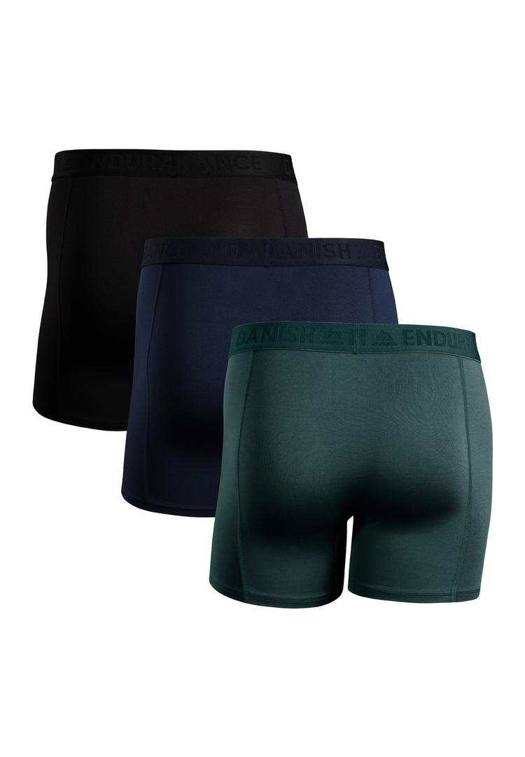 DANISH ENDURANCE DANISH ENDURANCE Sports Trunks Unterhose Herren - black/blue/green - 0 | SportScheck
