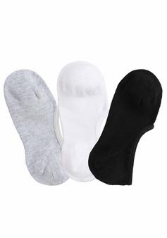 LASCANA Active Füßlinge Freizeitsocken Damen schwarz weiß grau
