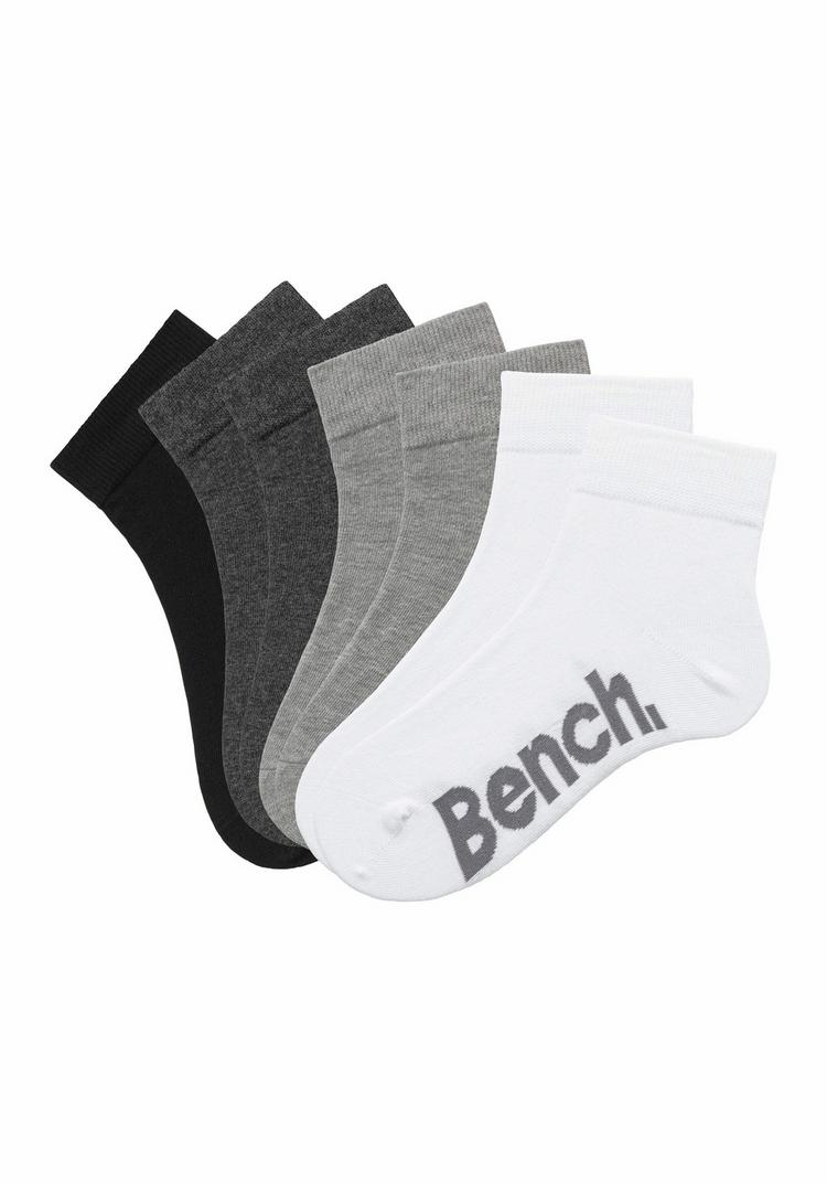 Bench Bench Kurzsocken Socken - anthrazit - schwarz - hell grau - wei&szlig; - 0 | SportScheck