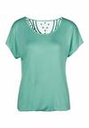 Vivance Kurzarmshirt T-Shirt Damen - mint