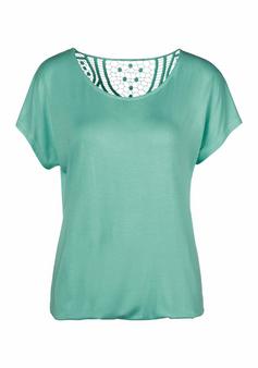 Vivance Kurzarmshirt T-Shirt Damen mint