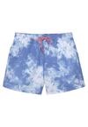 VENICE BEACH Badeshorts Badehose Herren - hellblau-wei&szlig;