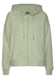 Buffalo Kapuzensweatjacke Sweatjacke Damen jade